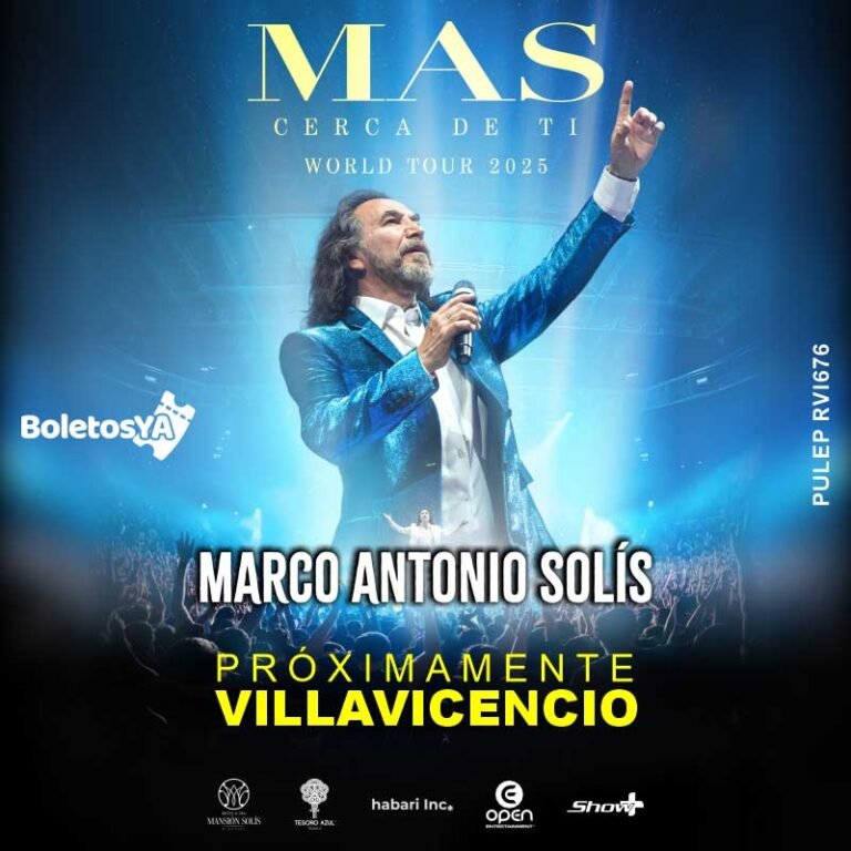 Concierto de Marco Antonio Solís en Villavicencio